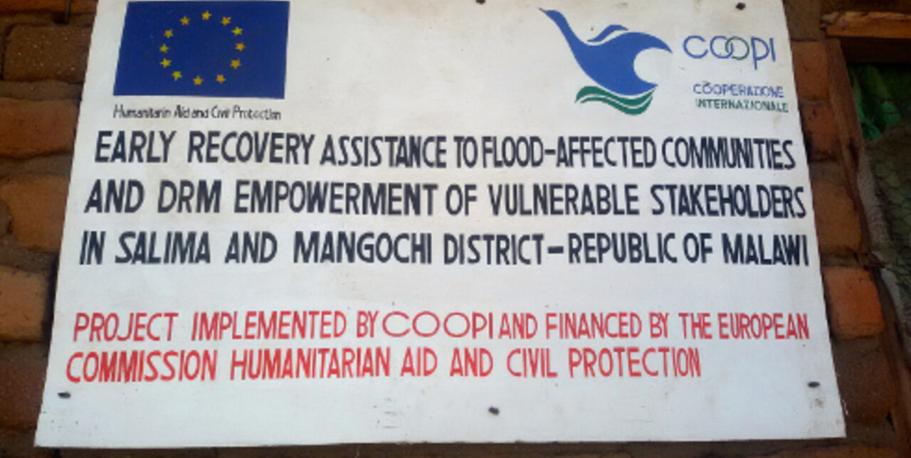 Malawi: assistenza post-alluvione