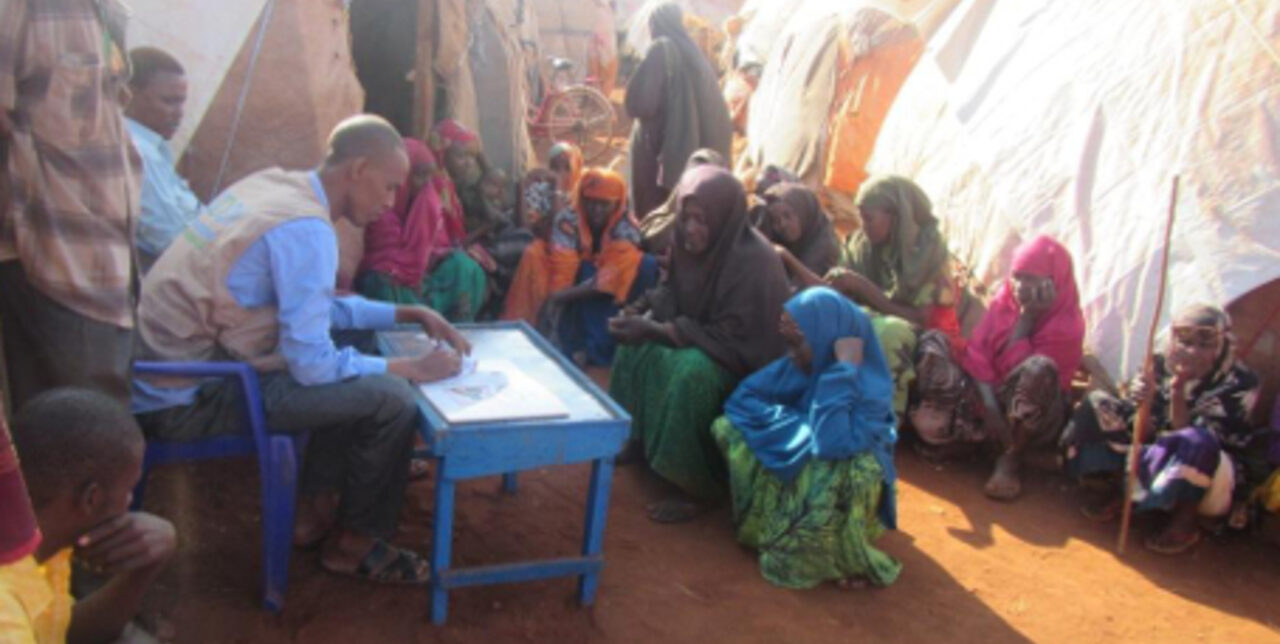 A trip through fields in Somalia