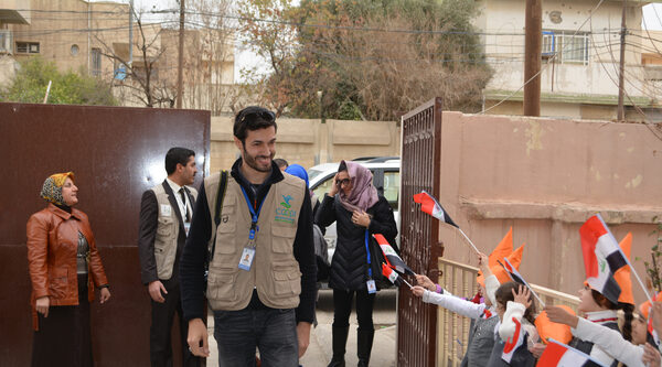 COOPI operators visit schools in Qayyarah