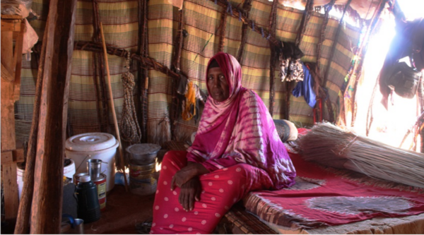 Somalia. Abdiyo, the change maker in the Village Committee