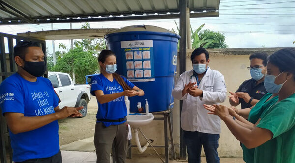 COOPI y UNICEF celebran el Día Mundial del Lavado de Manos en Ecuador