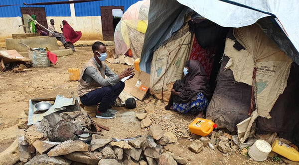 Somalia. Multi-purpose cash support helping Sharifo to feed their children