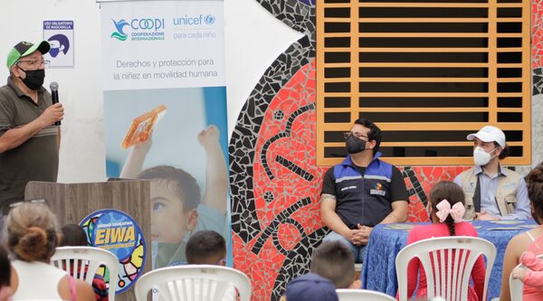 Ecuador. Medios muestran la respuesta de COOPI en el país