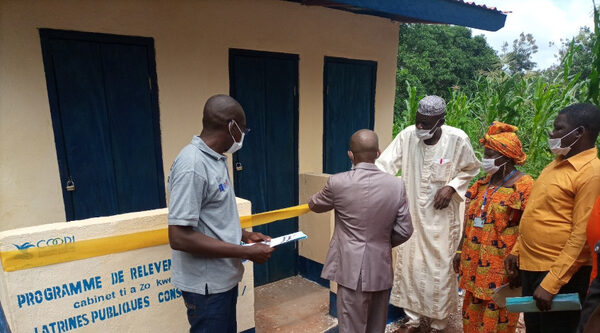 RCA. COOPI aménage de nouvelles latrines publiques