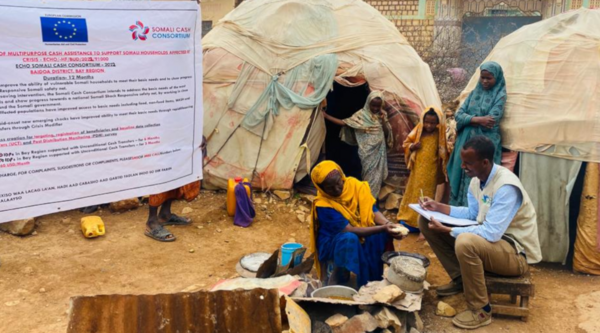 Somalia. With the European Union, we help 87 drought-affected families