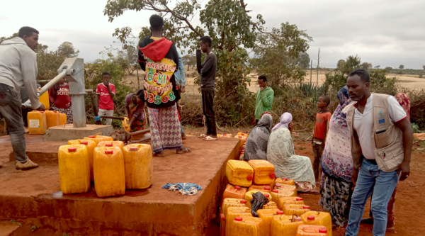Ethiopia. Guaranteed access to water for conflict-affected populations in Mersha