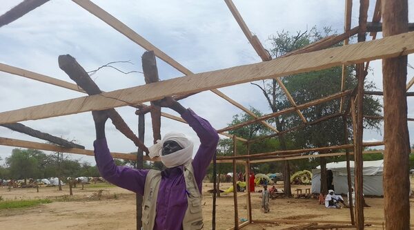 Tchad. Mise en place d'un nouveau camp d'accueil pour les réfugiés du Soudan