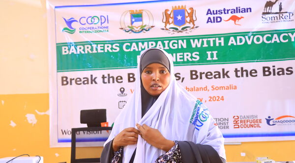 Somalia. Breaking inequality barriers: Amran's story of gender empowerment