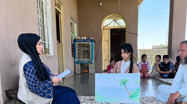 Iraq. Athra'a's determination: from dropping out of school to the ambition of becoming a doctor