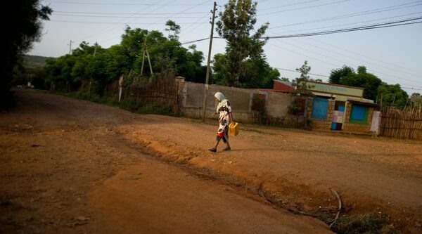 Ethiopia. When water comes closer, education comes back