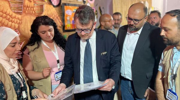Siria. L’ambasciatore d'Italia visita il progetto di COOPI a Yabroud