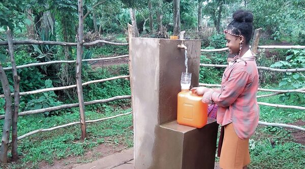 Ethiopia. “Now water is close to my home again”
