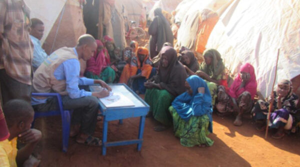 A trip through fields in Somalia