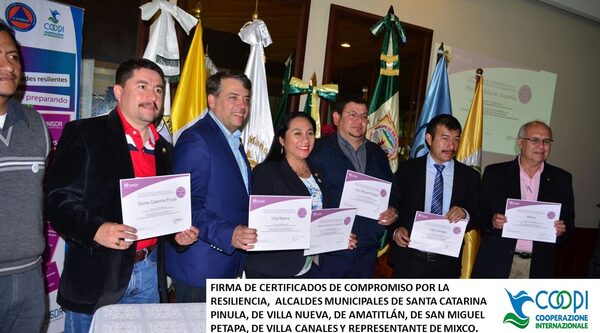 Guatemala: municipi impegnati contro i disastri
