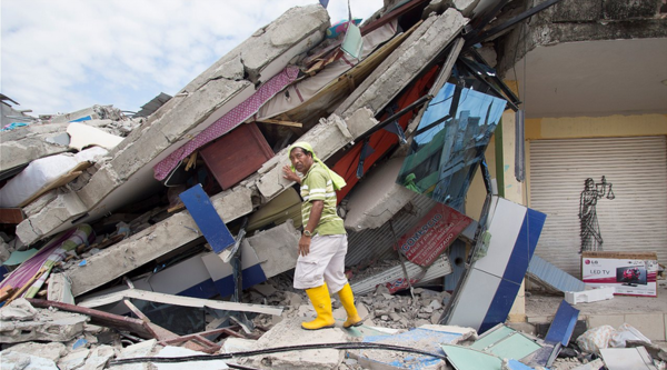 Terremoto in Ecuador